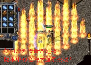 如何应对传奇996_45版本中的怪物大血条挑战? 如何应对传奇996_45版本中的怪物大血条挑战?