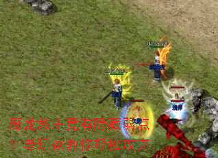 魔龙教主竟有隐藏弱点?老玩家教你轻松攻克 魔龙教主竟有隐藏弱点?老玩家教你轻松攻克
