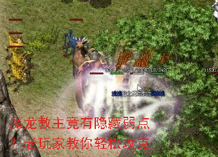魔龙教主竟有隐藏弱点?老玩家教你轻松攻克 魔龙教主竟有隐藏弱点?老玩家教你轻松攻克