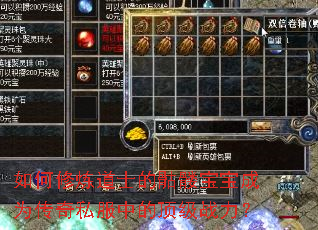 如何修炼道士的骷髅宝宝成为传奇私服中的顶级战力? 如何修炼道士的骷髅宝宝成为传奇私服中的顶级战力?