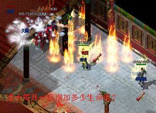 道士每升一级增加多少生命值? 道士每升一级增加多少生命值?