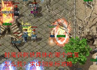 封魔谷树妖具体在哪个位置怎么找?求详细坐标攻略 封魔谷树妖具体在哪个位置怎么找?求详细坐标攻略