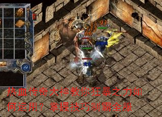 热血传奇大神教你狂暴之力如何运用?掌握技巧制霸全服 热血传奇大神教你狂暴之力如何运用?掌握技巧制霸全服