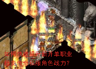 如何快速提升新开单职业超变传奇私服角色战力? 如何快速提升新开单职业超变传奇私服角色战力?