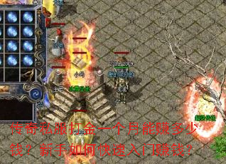 传奇私服打金一个月能赚多少钱?新手如何快速入门赚钱? 传奇私服打金一个月能赚多少钱?新手如何快速入门赚钱?