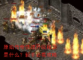 原始传奇快速升级秘诀是什么?新手必看攻略 原始传奇快速升级秘诀是什么?新手必看攻略