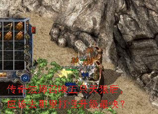 传奇法师召唤五只天狼后,应该去哪里打怪升级最快? 传奇法师召唤五只天狼后,应该去哪里打怪升级最快?