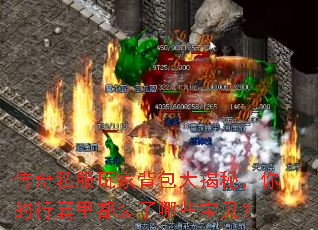传奇私服玩家背包大揭秘,你的行囊里都装了哪些宝贝? 传奇私服玩家背包大揭秘,你的行囊里都装了哪些宝贝?