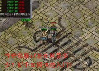 传奇私服sf发布网是多少?新手如何快速入门? 传奇私服sf发布网是多少?新手如何快速入门?