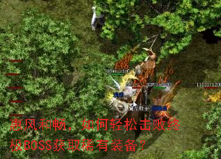 惠风和畅,如何轻松击败终极BOSS获取稀有装备? 惠风和畅,如何轻松击败终极BOSS获取稀有装备?