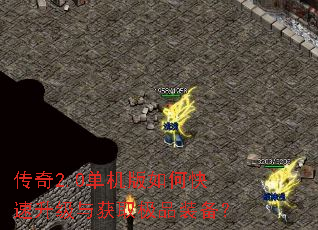 传奇2.0单机版如何快速升级与获取极品装备? 传奇2.0单机版如何快速升级与获取极品装备?