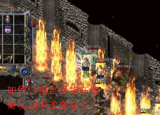 如何让指定怪物在传奇私服中改变颜色? 如何让指定怪物在传奇私服中改变颜色?