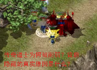 传奇道士为何被削弱?背后隐藏的真实原因是什么? 传奇道士为何被削弱?背后隐藏的真实原因是什么?