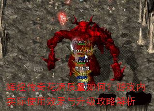 辉煌传奇花洒质量如何?游戏内实际使用效果与升级攻略解析 辉煌传奇花洒质量如何?游戏内实际使用效果与升级攻略解析