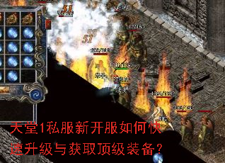天堂1私服新开服如何快速升级与获取顶级装备? 天堂1私服新开服如何快速升级与获取顶级装备?