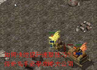 如何快速提升連擊技巧?傳奇高手必學攻略大公開 如何快速提升連擊技巧?傳奇高手必學攻略大公開